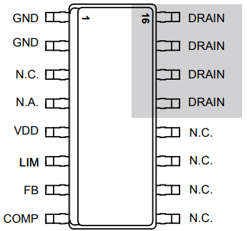 VIPER26HD Pin Configuration